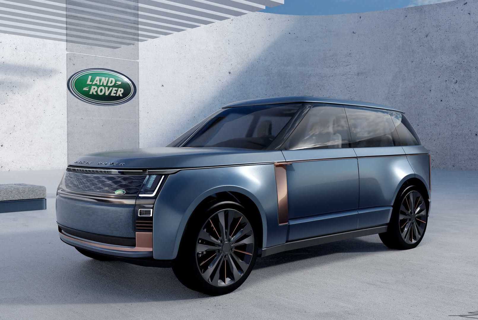Land Rover Intern Envisions New Range Rover With Suicide Doors