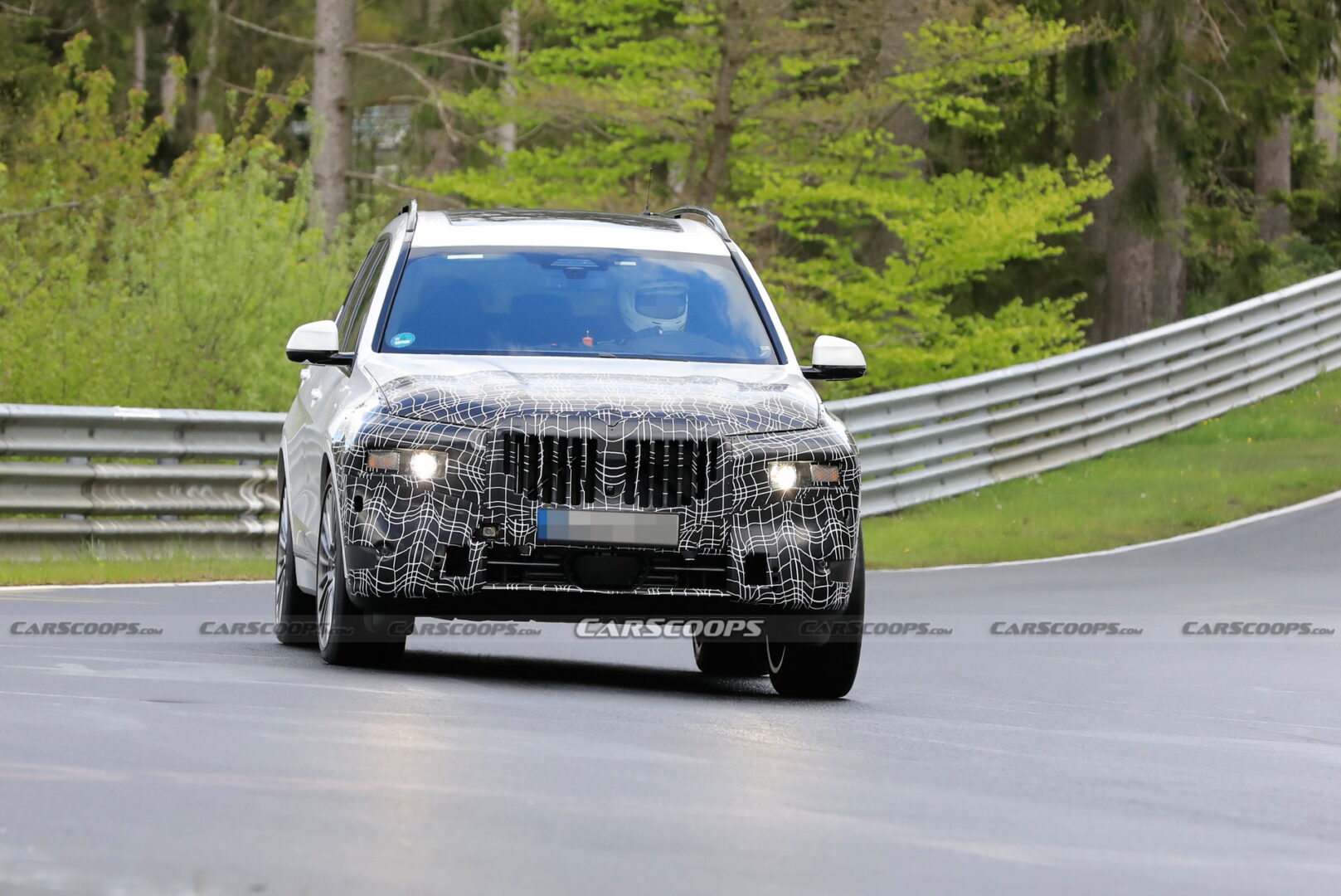 BMW X7 2022 facelift appears clearly during testing
